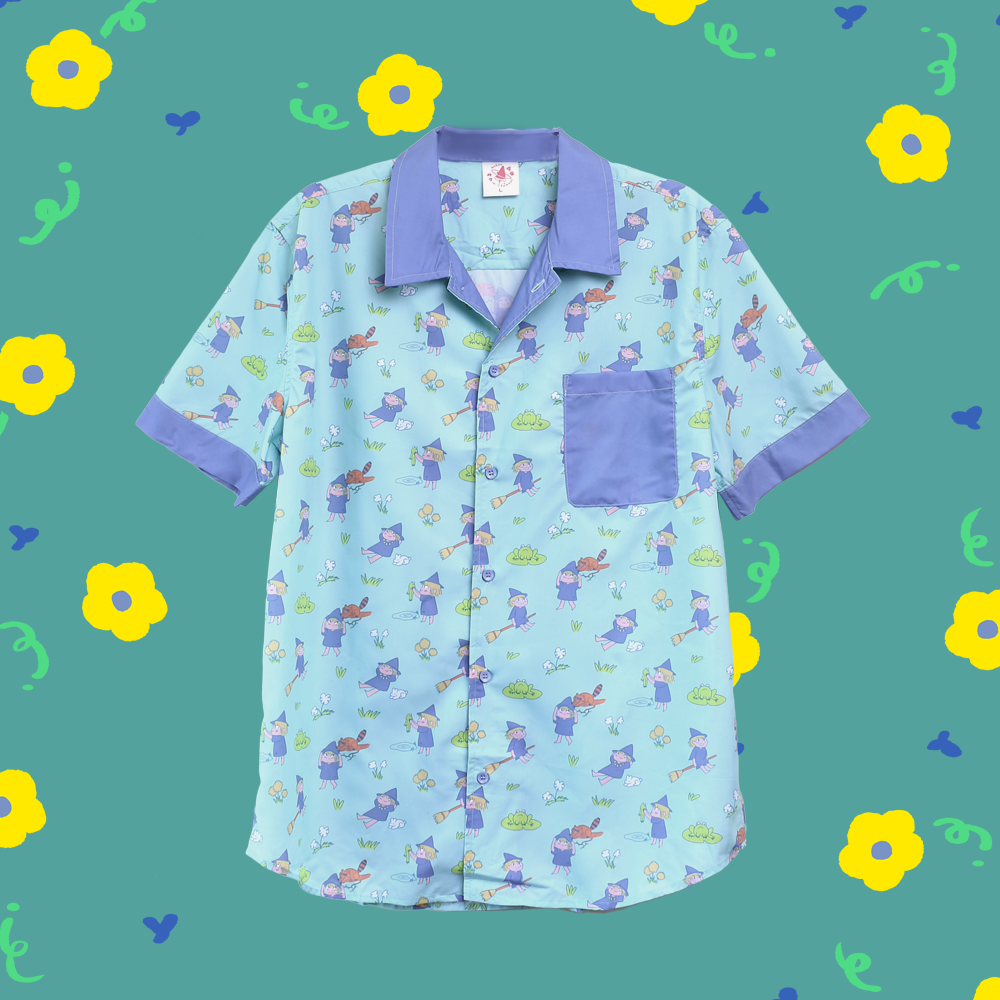Little Witch Button Down