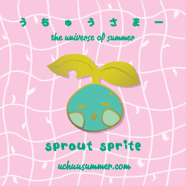 Sprout Sprite Pin
